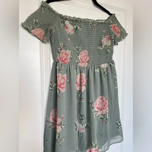Show Me Your Mumu Dolly Smocked Dress in Sweetheart Sage - Picture 9 of 16